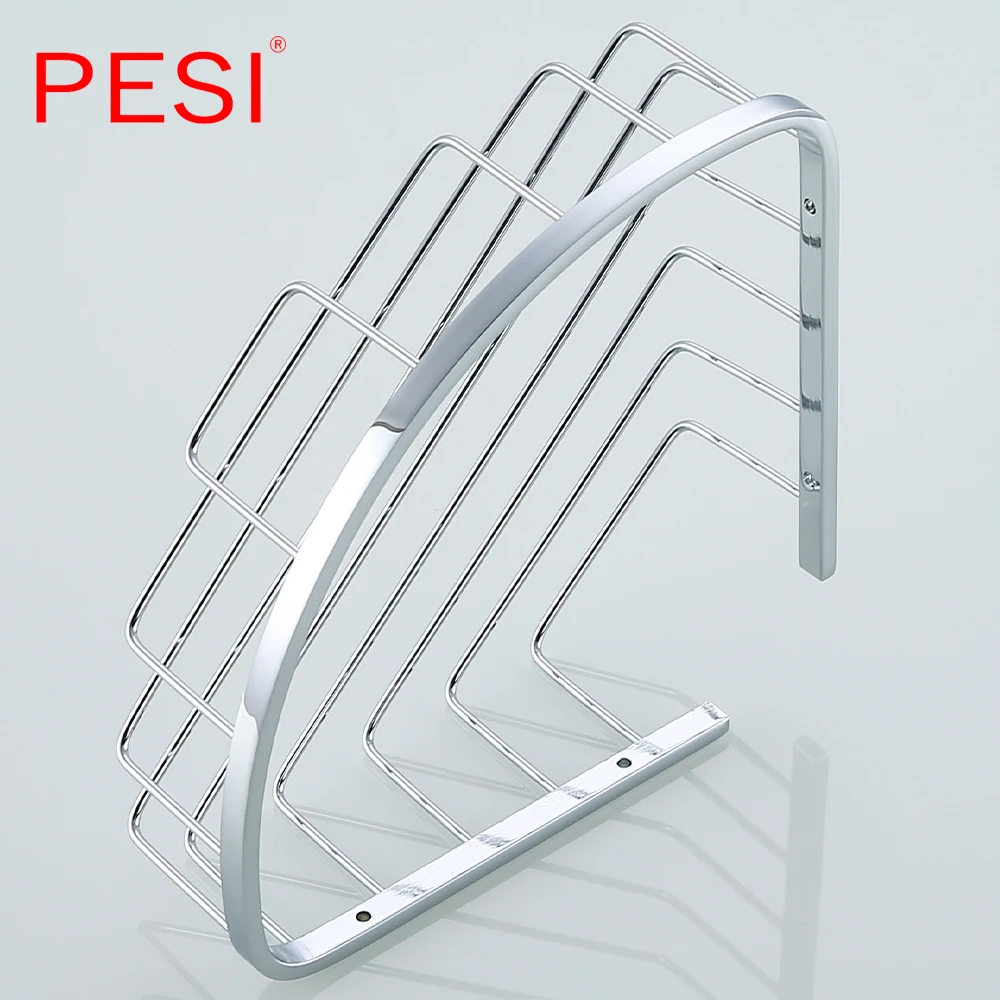 Полка для ванной комнаты одинарные полки из черной нержавеющей стали стеллаж