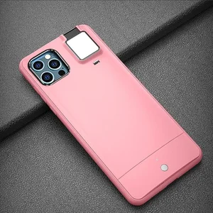 portable selfie light phone case for iphone 12 11 pro max 12 case with led camera fill light up women luxury accessories photos free global shipping