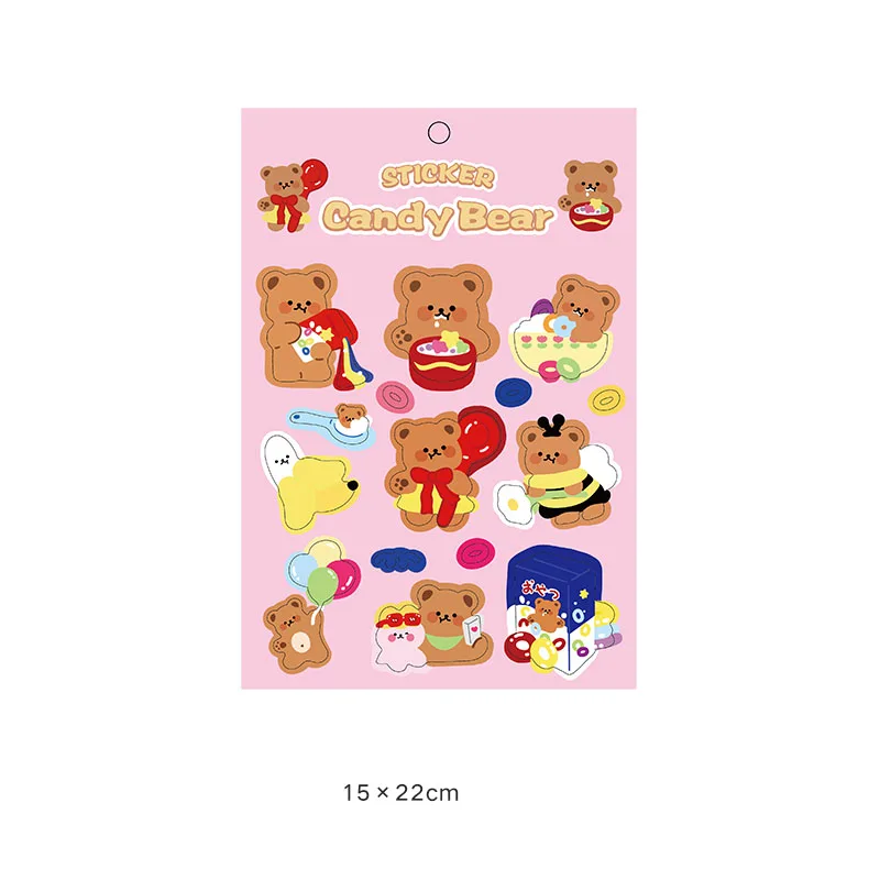 

Стикеры Blinkslike Кавайные конфеты Bear