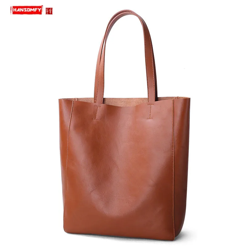 

Leather Laptop Bag Women Handbag 2022 New Female Tote Bag Briefcase Fashion Wild Large Capacity Shoulder Bag First Layer Cowhide