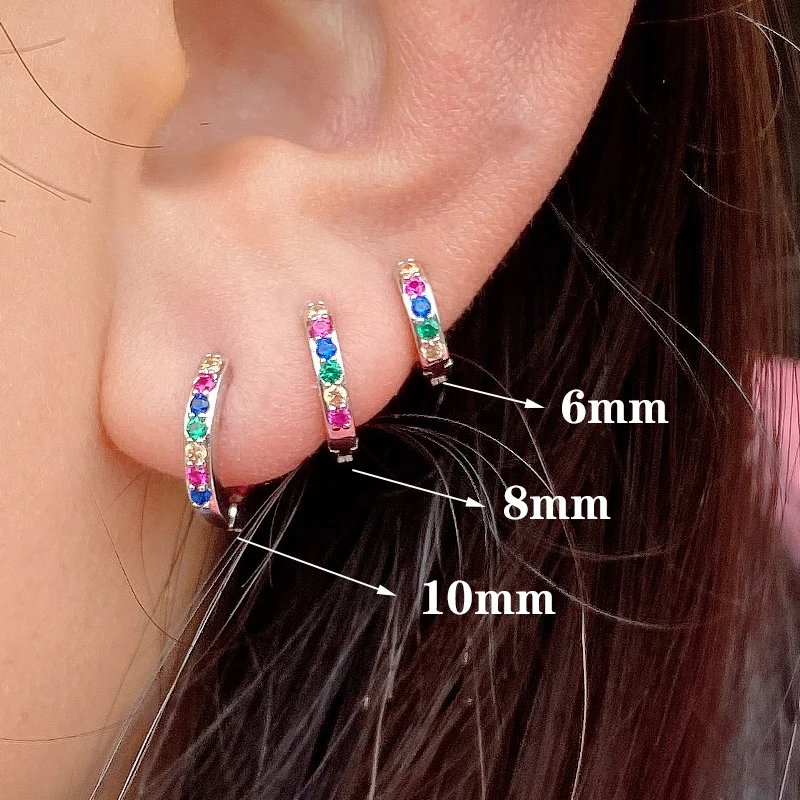 

Septum Good Tiny Hoop Ring Nose Labret Ear Tragus Cartilage Helix Conch Lobe Earring Stud Body Piercing Jewelry