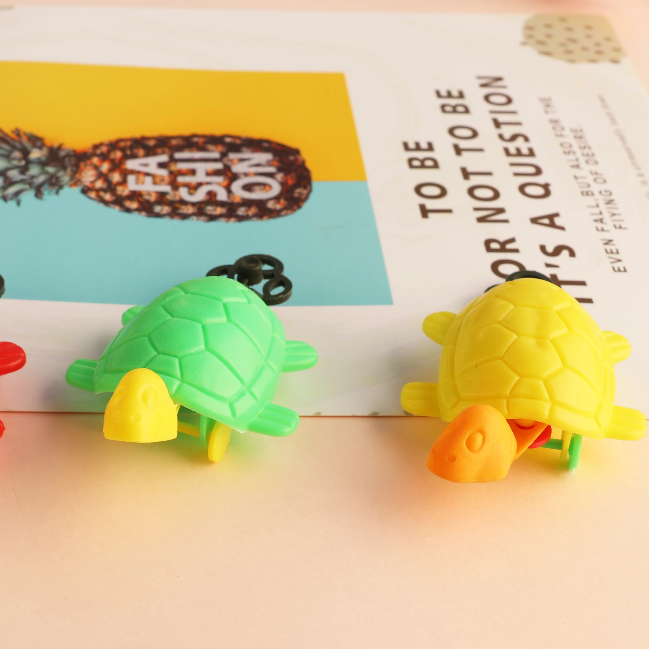 Креативная маленькая черепаха-катапульта детская головоломка многоцветная