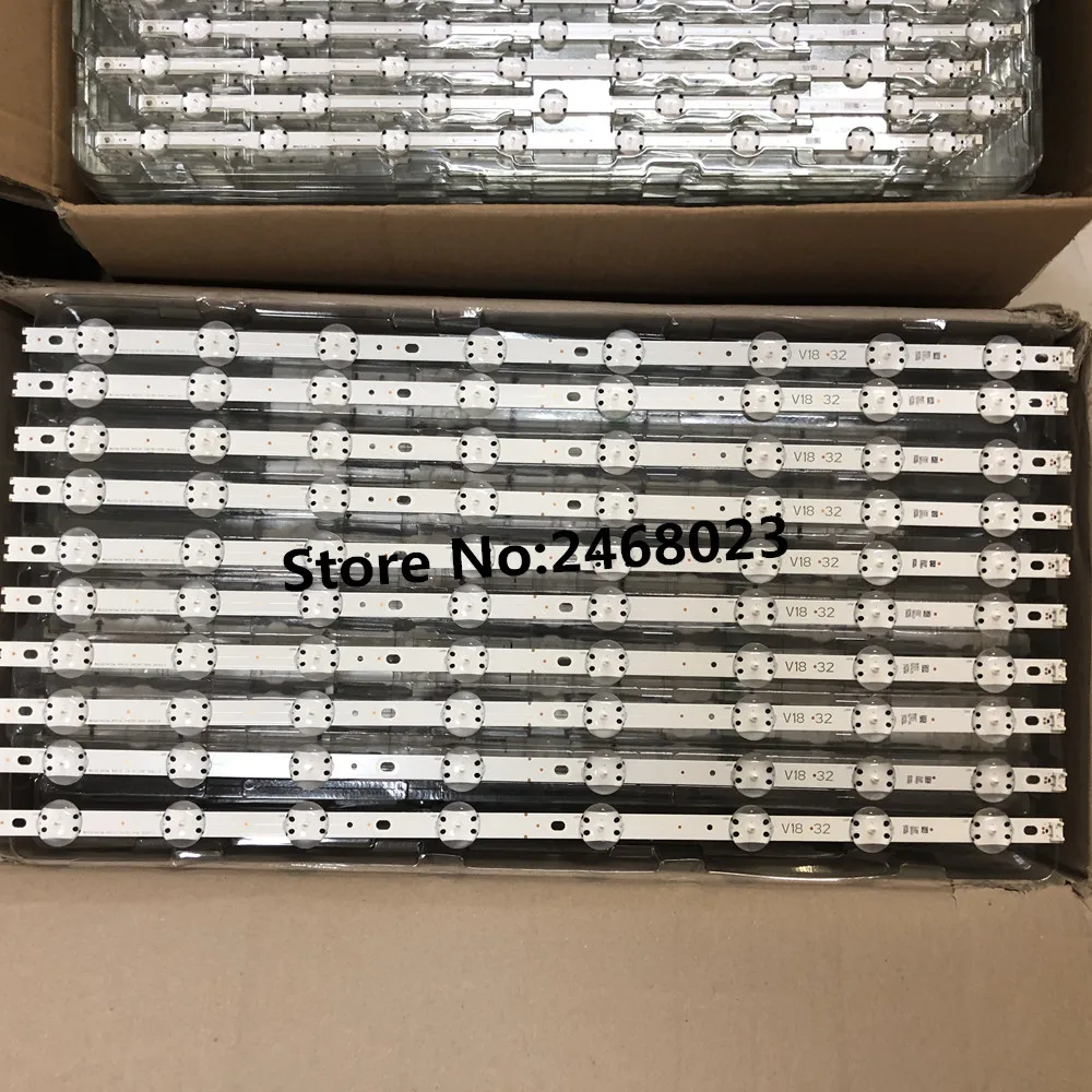 

New 15 PCS/lot 8LED(3V) 660mm LED backlight strip for LG 32inch TV 6916L-3148C V18 32 V18 DRT 3148
