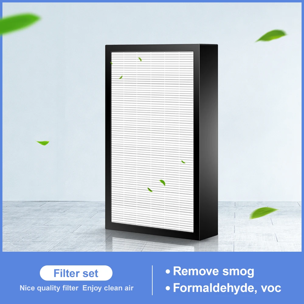 

H12 Custom filter Replacement HEPA Filter 300*270*25mm and Activated carbon filter 300*270*15mm