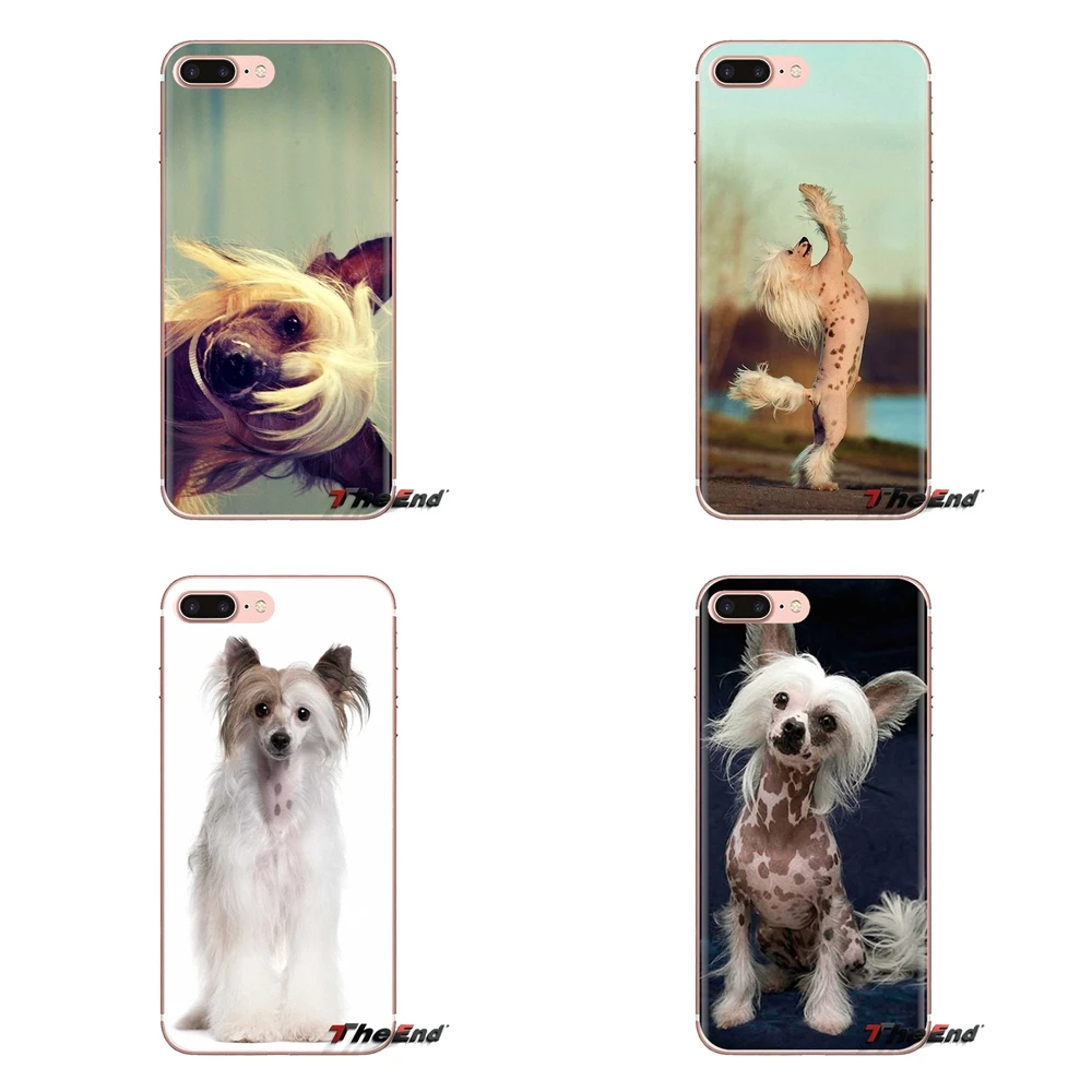 Dog of breed Chinese crested Silicone Housing Case For LG Spirit Motorola Moto X4 E4 E5 G5 G5S G6 Z Z2 Z3 G2 G3 C Play Plus Mini |