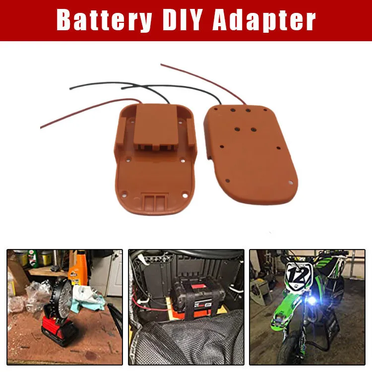 

1 Pcs Battery Adapter 18V For Ridgid 18V Hyper Li-ion Battery Dock Power Connector
