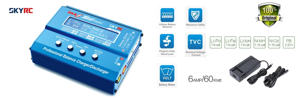 MiBOXER C8 18650 Батарея Зарядное устройство ЖК-дисплей Дисплей 1.5A для батарей Li-Ion(литий-ионных) LiFePO4 Ni-Cd AA 21700 20700 26650 18350 17670 RCR123 18700