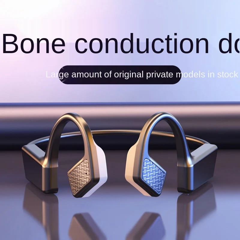 

K08 новая концепция костной проводимости, Bluetooth-гарнитура 5,0, беспроводные ушные подвесные прямые движения без уха