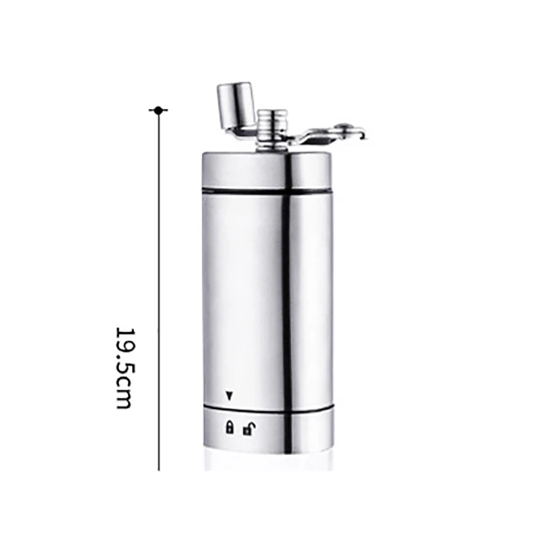 

Hand Coffee Grinder Stainless Steel Adjustable Hand Manual Handmade Coffee Bean Grinder Kitchen Accessories Mini Coffee Tools