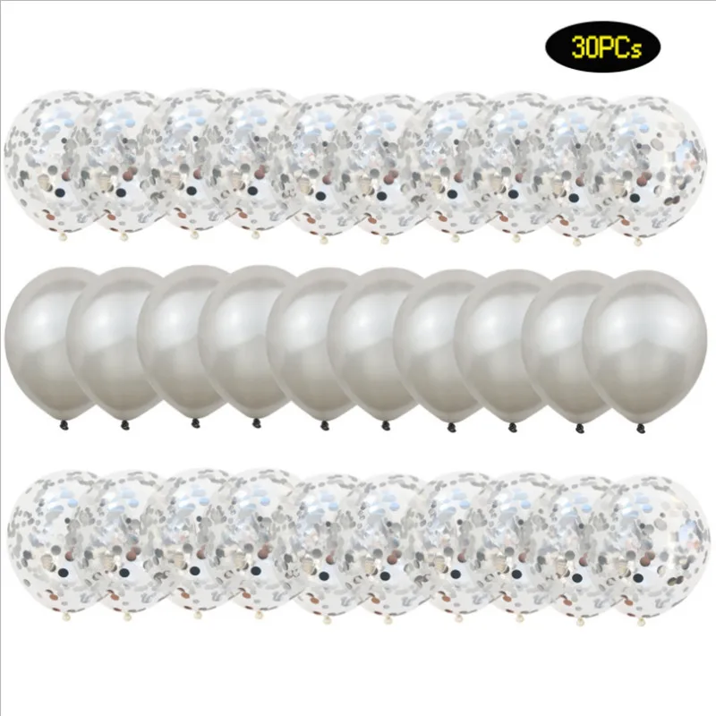 12 дюймов золотые блестки воздушный шар украшение Свадьба День рождения