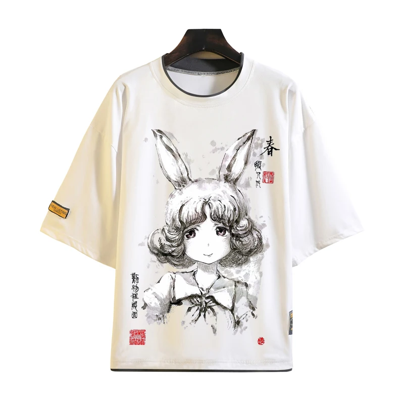 

New BEASTARS Louis cosplay T-shirt cosplay Haru Rabbit T shirt Fashion Men Women Tees