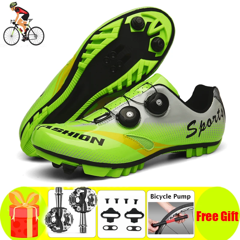 

New Cycling Shoes Sapatilha Ciclismo Mtb Sneaker Men Mountain Bike SPD Cleats Bicycle Sports Outdoor Training bicicleta Women