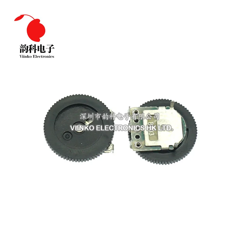 

10pcs Gear tuning potentiometer B102 1K ohm 3Pin 16*2mm Dial Taper Volume Wheel Potentiometer