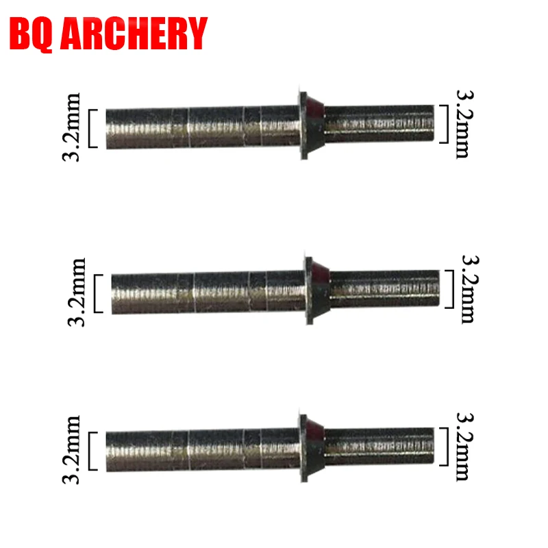 12 шт. стрелы для стрельбы из лука булавка алюминиевый внутренний диаметр 3 2 мм