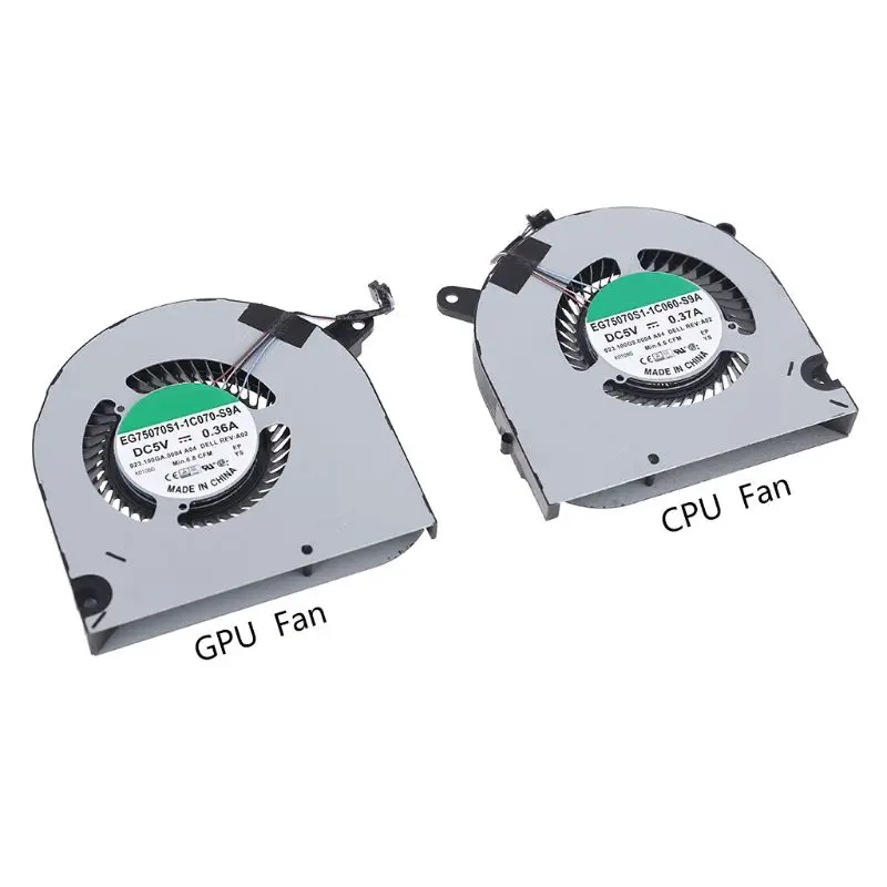 Процессор GPU вентилятор охлаждения радиатора Замена для Dell G3 3590 ноутбук Y51A|Кулеры