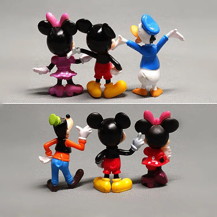 Модель Куклы Disney Микки и Минни Дональд Дак Плуто игрушечные украшения для торта