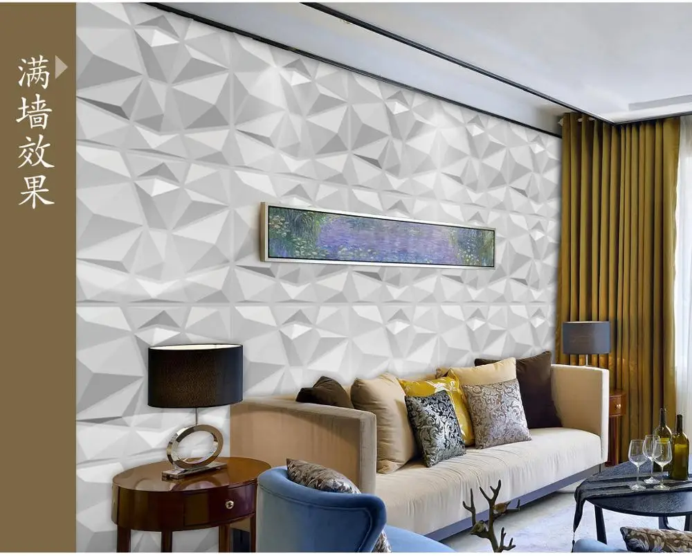 

3d three-dimensional wall sticker PVC three-dimensional background wall wall panel embossed decorative wall sticker