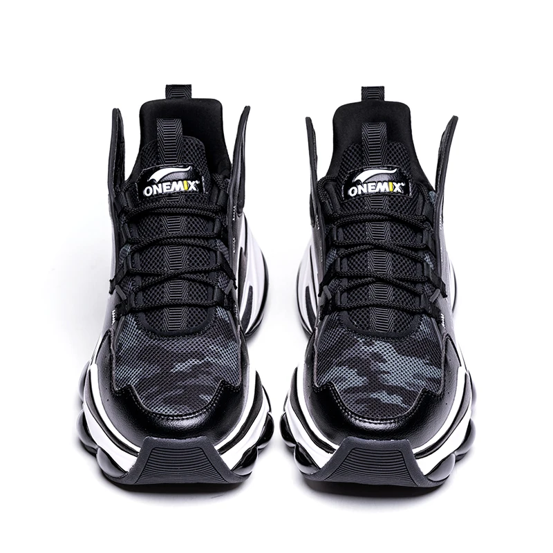 Спортивная обувь ONEMIX для мужчин дышащие сетчатые кроссовки с воздушной подушкой