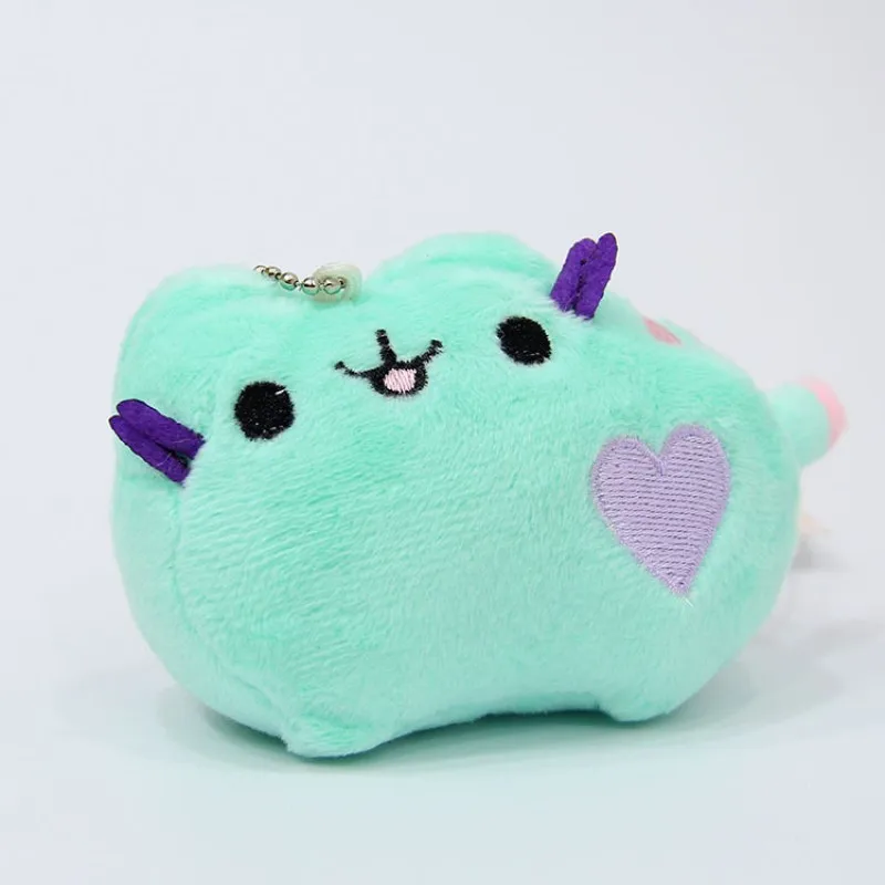 8cm cartoon cute cat short plush toy small pendant boys and girls key bag hanging birthday gift. | Игрушки и хобби