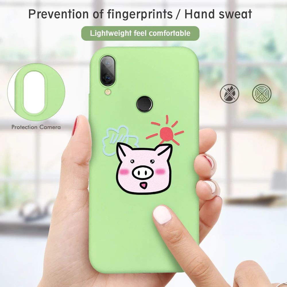 CASPTM Patterned Case For Xiaomi Redmi K20 7 6A 6 Pro Phone Cover Note 5 Soft TPU Silicon Protector Funda |