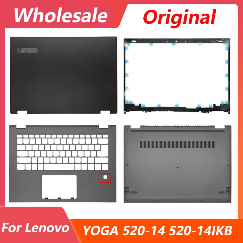 

Оригинальный Упор для рук для Lenovo Yoga 520-14 520-14IKB, задняя крышка ЖК-дисплея/Передняя панель/Упор для рук/Нижняя крышка корпуса ноутбука 520 14