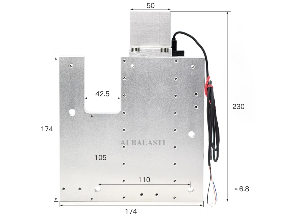 Aubalasti CNC кожаный вибрирующий нож+ сиденье ножа+ Держатель головки ножа+ контроллер