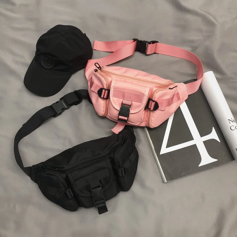 

Unisex Fanny Pack Bum Leg Purses Casual Women Crossbody Bag Fashion Chest Rig Bag For Men Waist Bag Functional Chest Phone Pouch