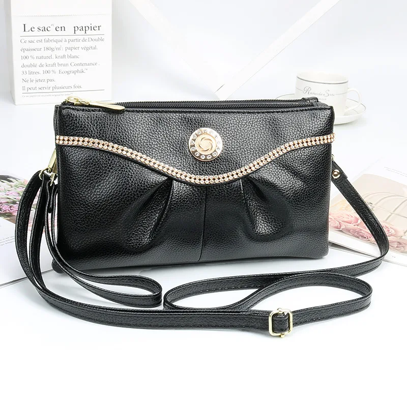 Женская сумка-Кроссбоди из ПУ кожи с двойной молнией | Багаж и сумки