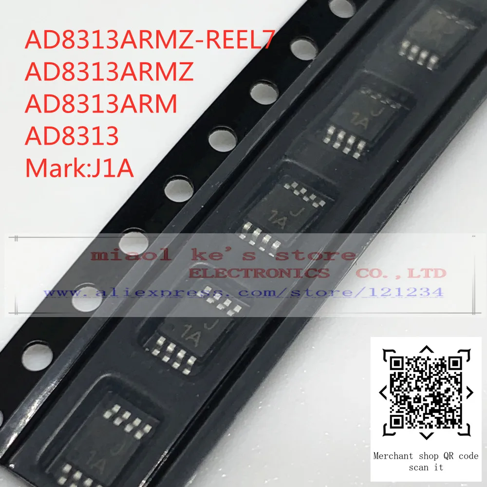 [1 шт.] 100% Новый оригинальный: AD8313ARMZ-REEL7 AD8313ARMZ AD8313ARM AD8313 марка: J1A - IC RF обнаружить 100