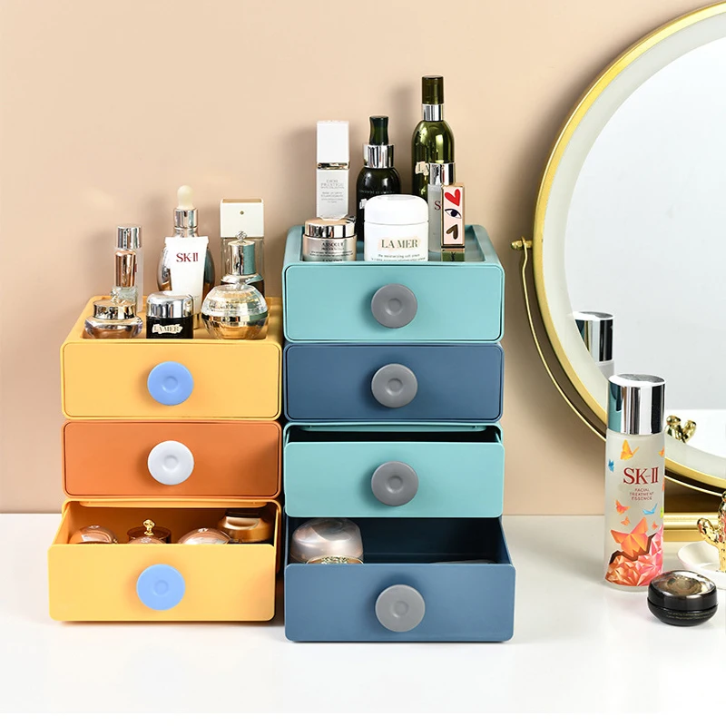 

Multi-function Drawer Type Desk Organizer Office Storage Box Cosmetics And Small Objects Storage