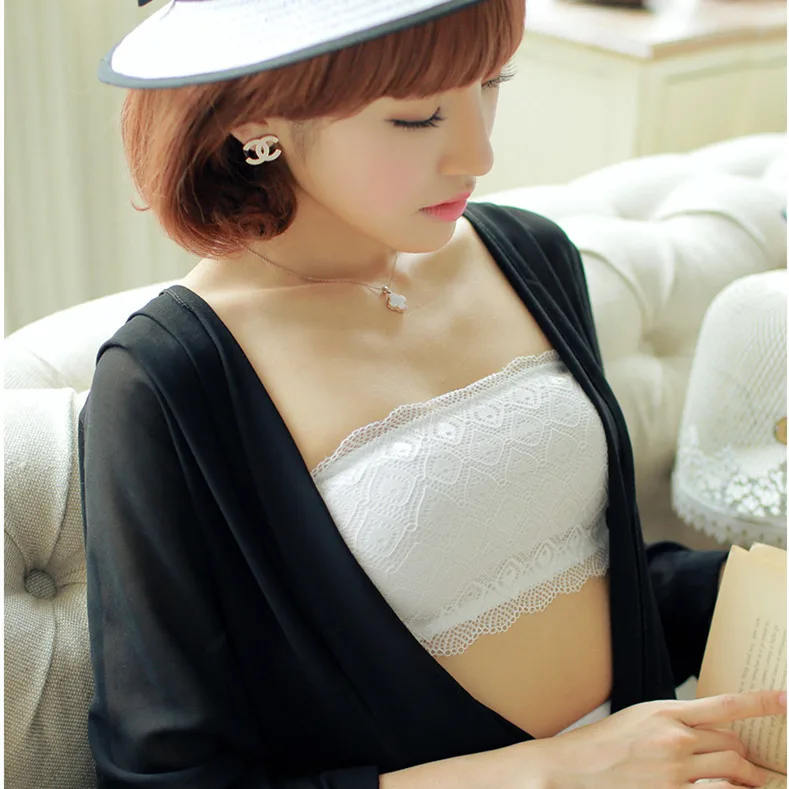 Женский сексуальный кружевной Повседневный укороченный топ дамское нижнее