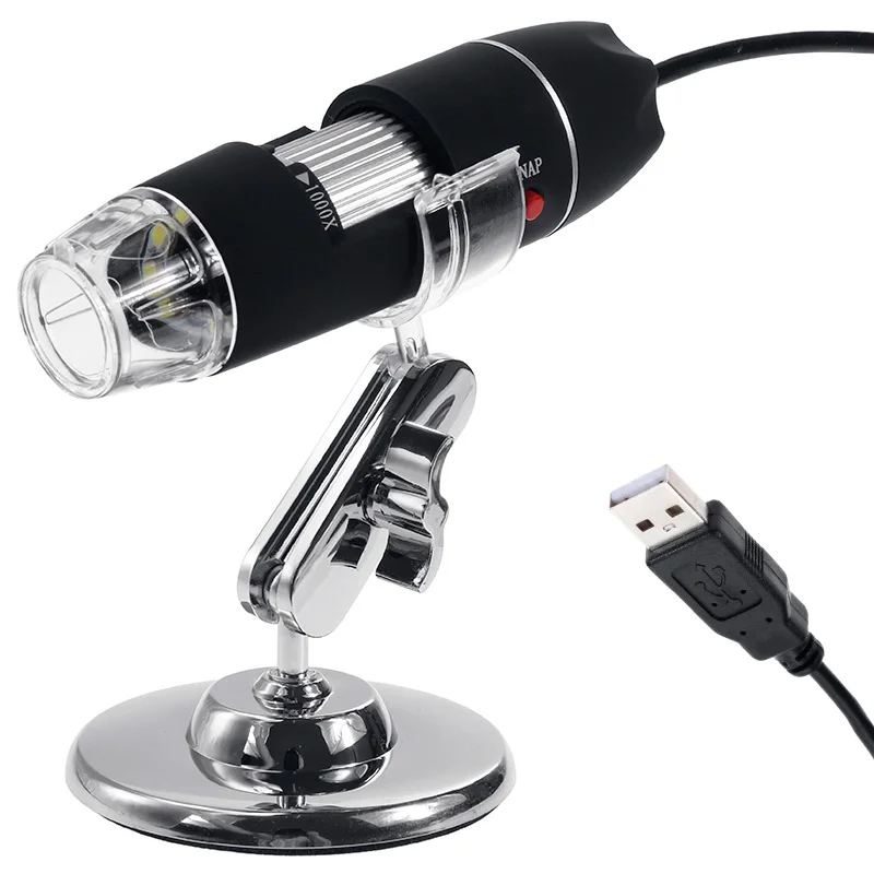 Мини-usb микроскоп мегапикселей 500X1000X1600X8 светодиодный цифровой микроскоп увеличитель электронный стерео USB эндоскоп камера