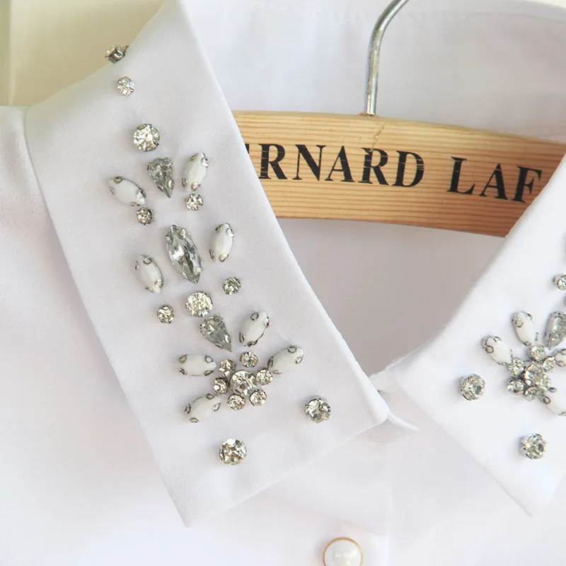 Новое поступление шифоновая универсальная однотонная женская рубашка с