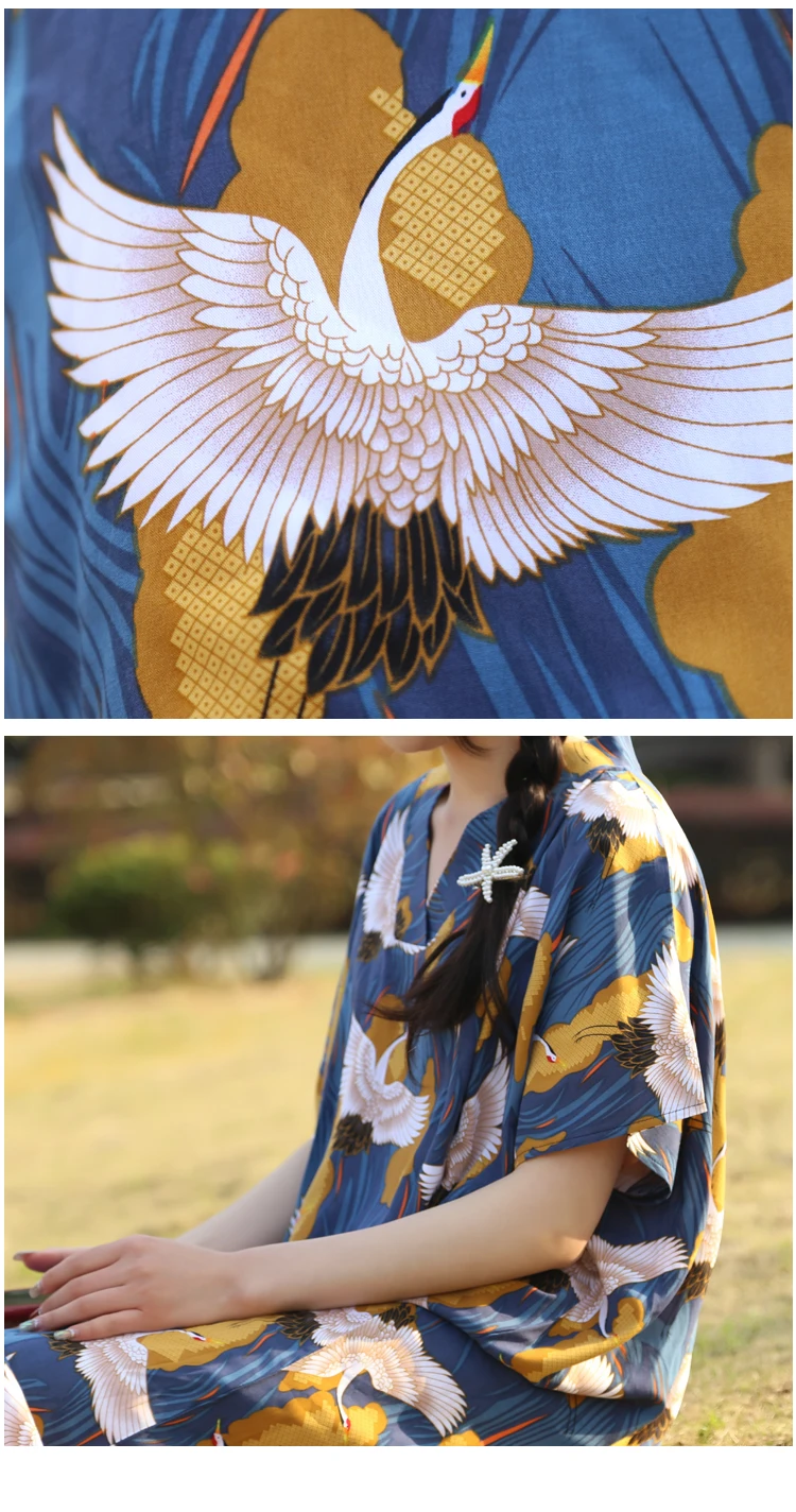 

Chinese Style Retro Short Sleeve Animal Pattern Robe for Women 2021 Summer Oversized Loose Simple Long Dress Female Maxi Dresses