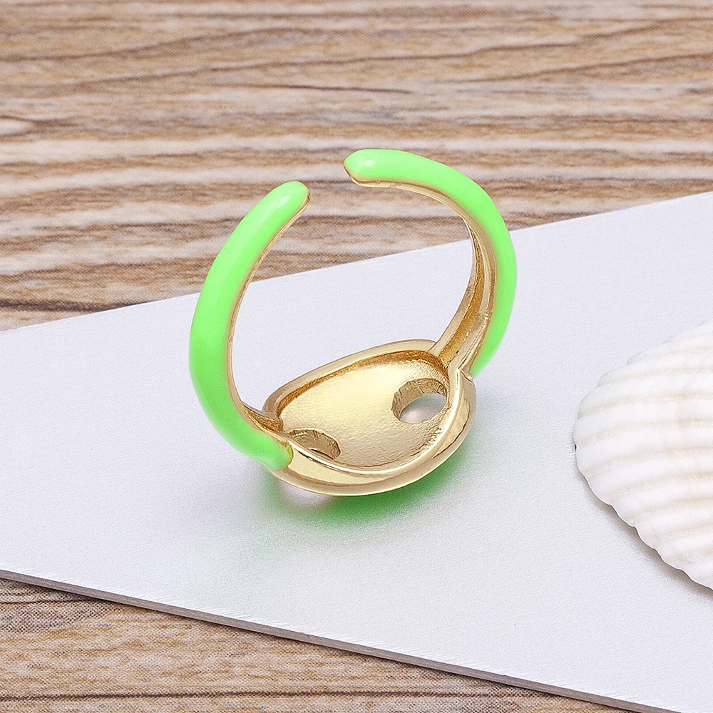 Женское Открытое кольцо в виде свиньи |