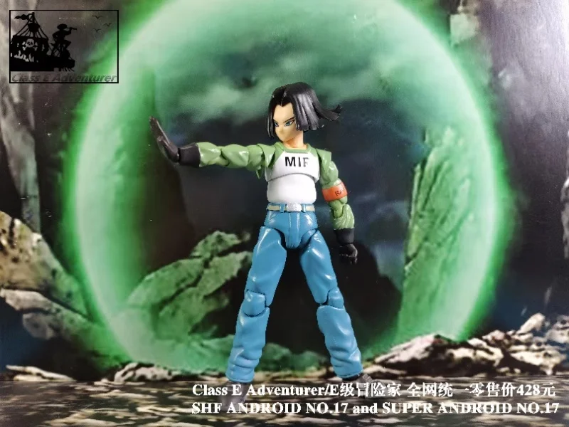 Принтом из мультфильма «Жемчуг дракона супер игрушечные фигурки из игры Dragon Ball DBZ(“СВЧ Android № 17 № 18 фигурку Figurals Игрушечная модель куклы игрушки