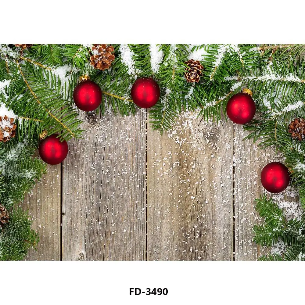 Виниловые фоны для фотосъемки на заказ реквизит рождественской тематики фон с