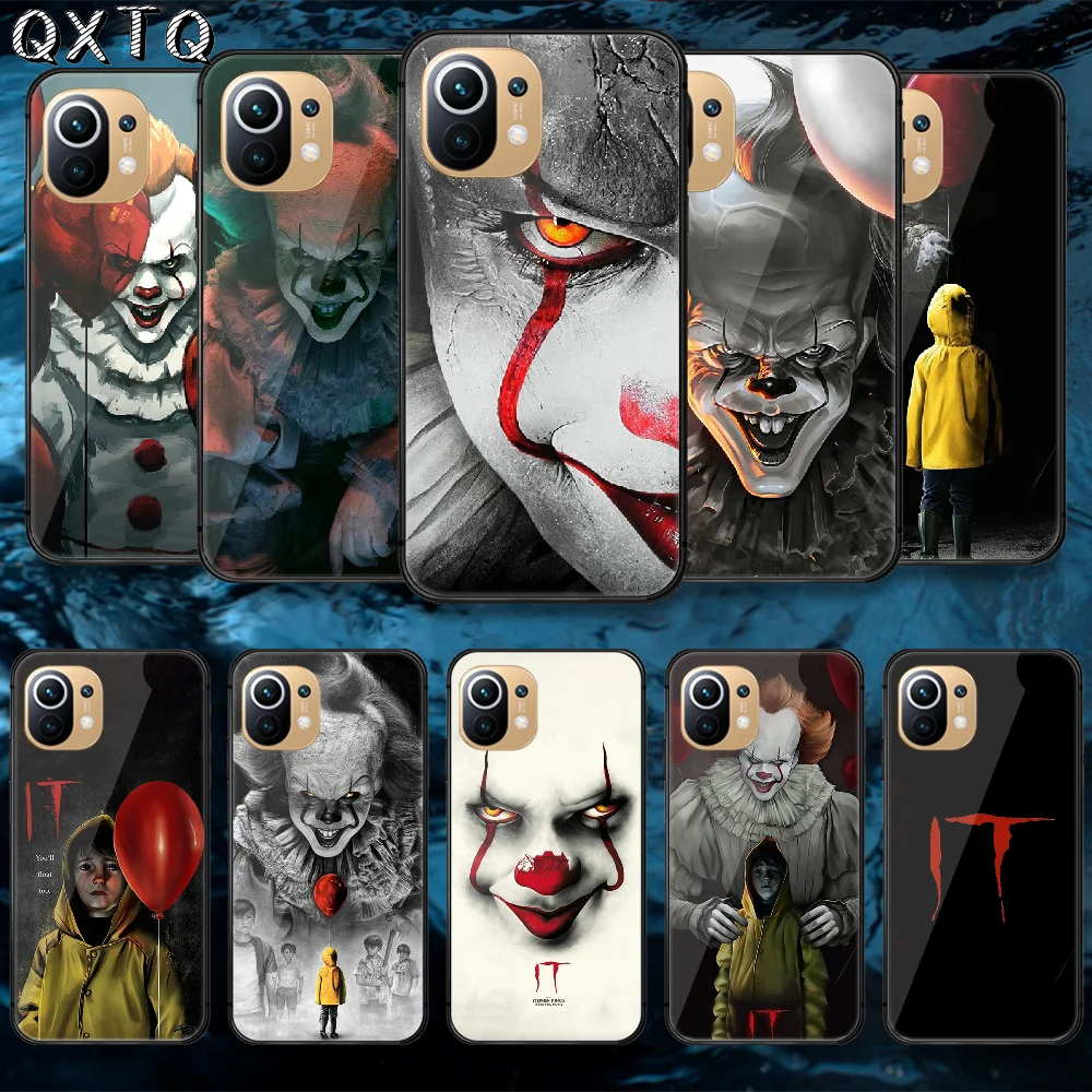 

QXTQ Movie Stephen King It Tempered Glass Phone Case Cover For Xiaomi Mi Poco F2 F3 X3 Nfc A3 8 9 10 11 T Pro Lite Ultra Tpu