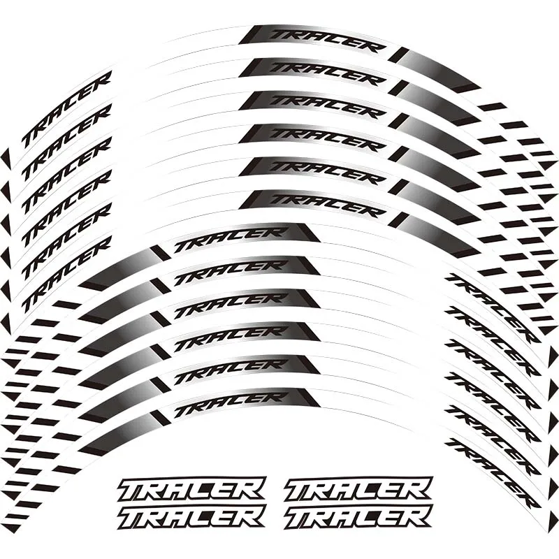 Наклейки на колеса мотоцикла светоотражающие наклейки обод полосы для YAMAHA TRACER 700