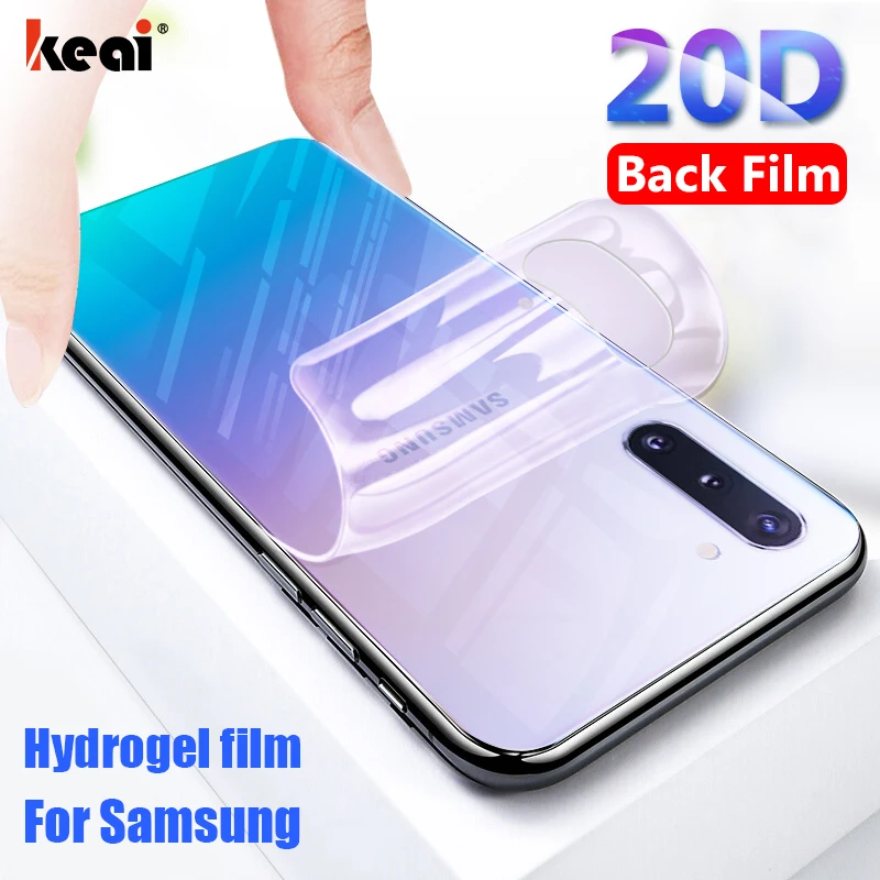 20D полное покрытие Гидрогелевая пленка для samsung Galaxy A50 A70 Защита экрана для A40 A30 A20 A10 S10 Lite S10E S9 S8 Plus мягкая пленка