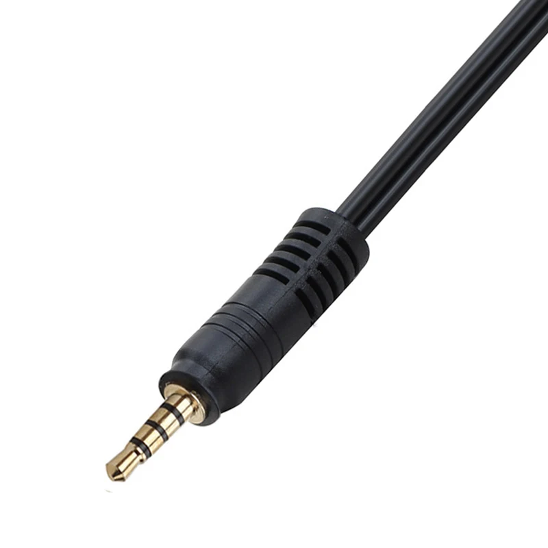 Аудиокабель 30 см один минутный и три удлинителя 3 уровня секции DC3.5 стерео мужские