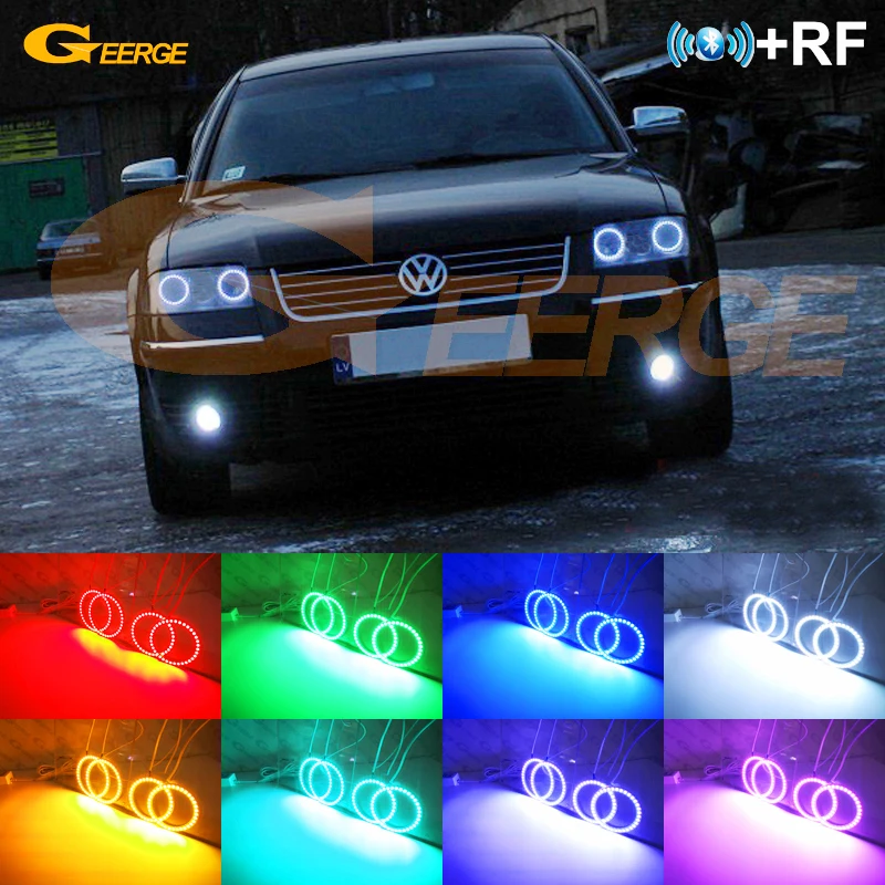 Для Volkswagen VW Passat Facelift B5.5 RF remote Bluetooth-совместимое приложение многоцветный RGB