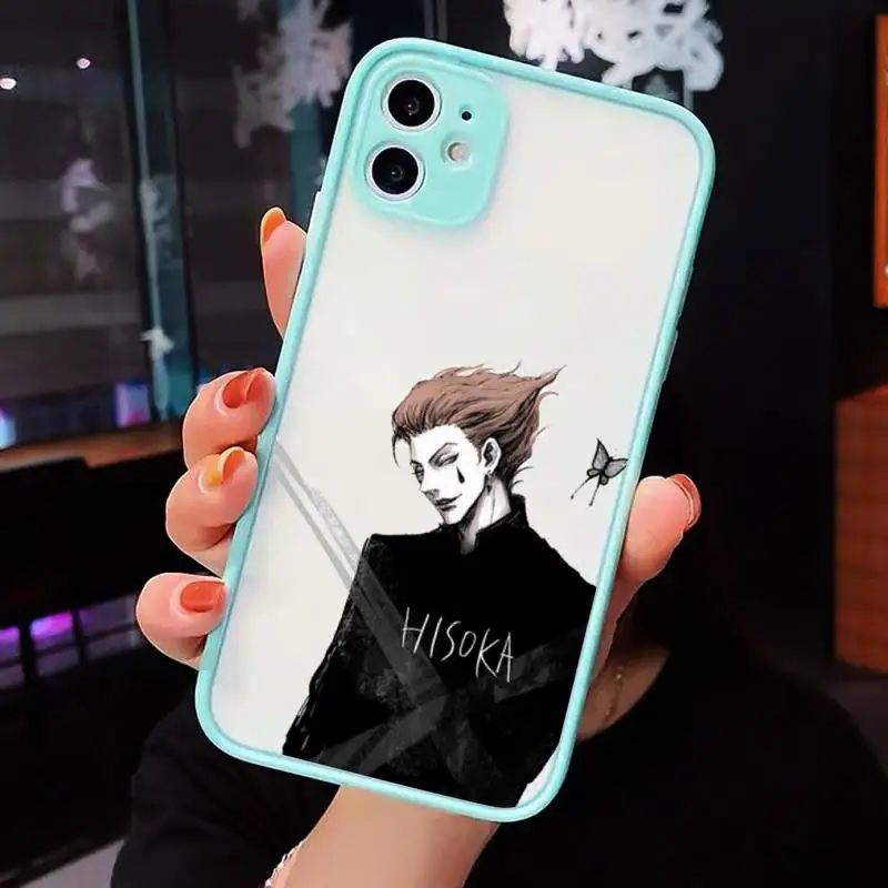 

hunter x hunter(1) Phone Case Matte For iPhone 12 Mini 11 Pro XR XS Max 7 8 Plus X Hard PC Back Cover