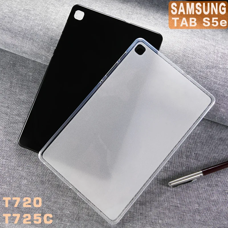 Чехол для планшета Samsung TAB S5e 10 5 T720 мягкая задняя крышка из ТПУ Galaxy Tab дюйма тонкий