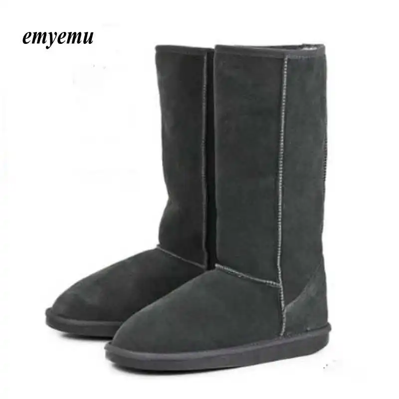 Австралия EMYEMU Bronte Привет шерсть внутренняя зимние ботинки 4 цвета Бронте зимние ботинки Женские ботинки зимние сапоги - Цвет: charcoal