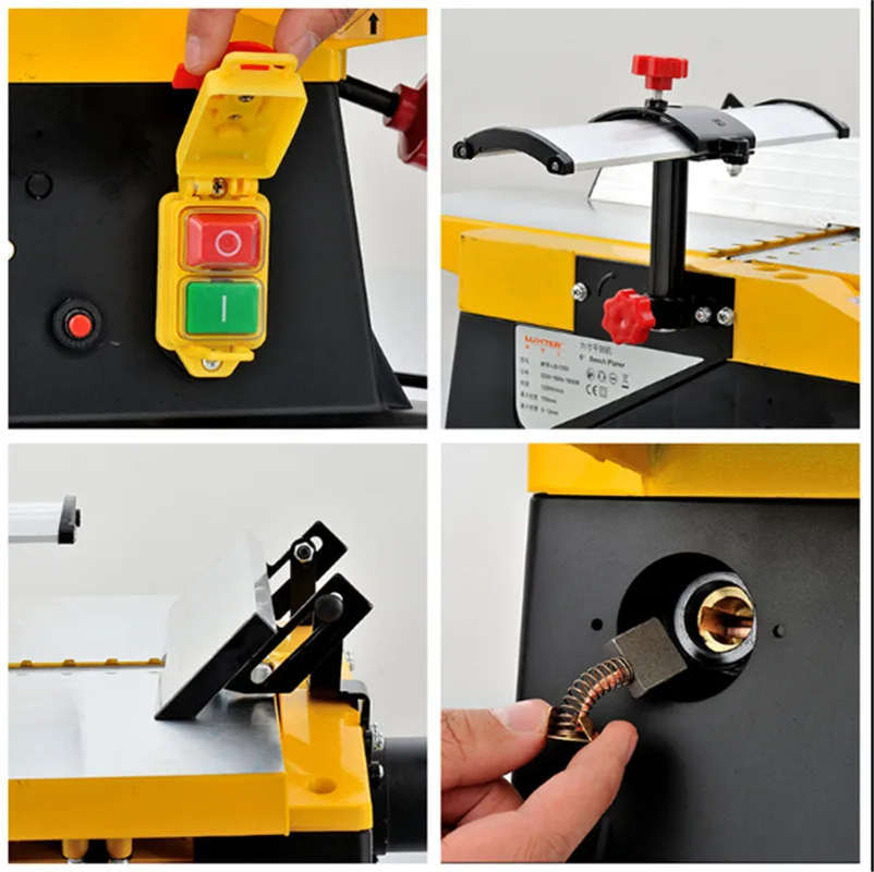 Многофункциональный деревообрабатывающий строгальный станок Настольный