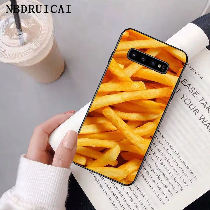 NBDRUICAI Funny Food Dessert Chocolate Beer Phone Case Cover for Samsung S9 plus S5 S6 edge S7 S8 S10 E | Мобильные телефоны и