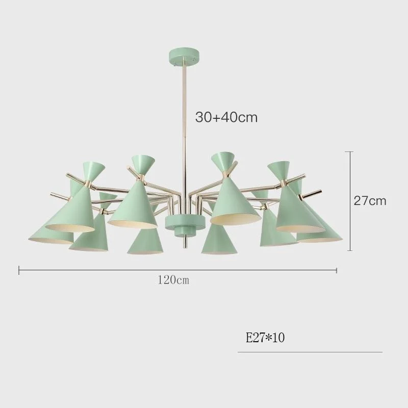Chandelier lampara techo colgante moderna lustre e pendente para sala de jantar deco maison suspension luminaire hanging lamp | Лампы и