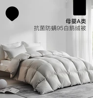 antibacterial 95 white goose down quilt new youth down quilt winter thick warm spring and autumn quilt core