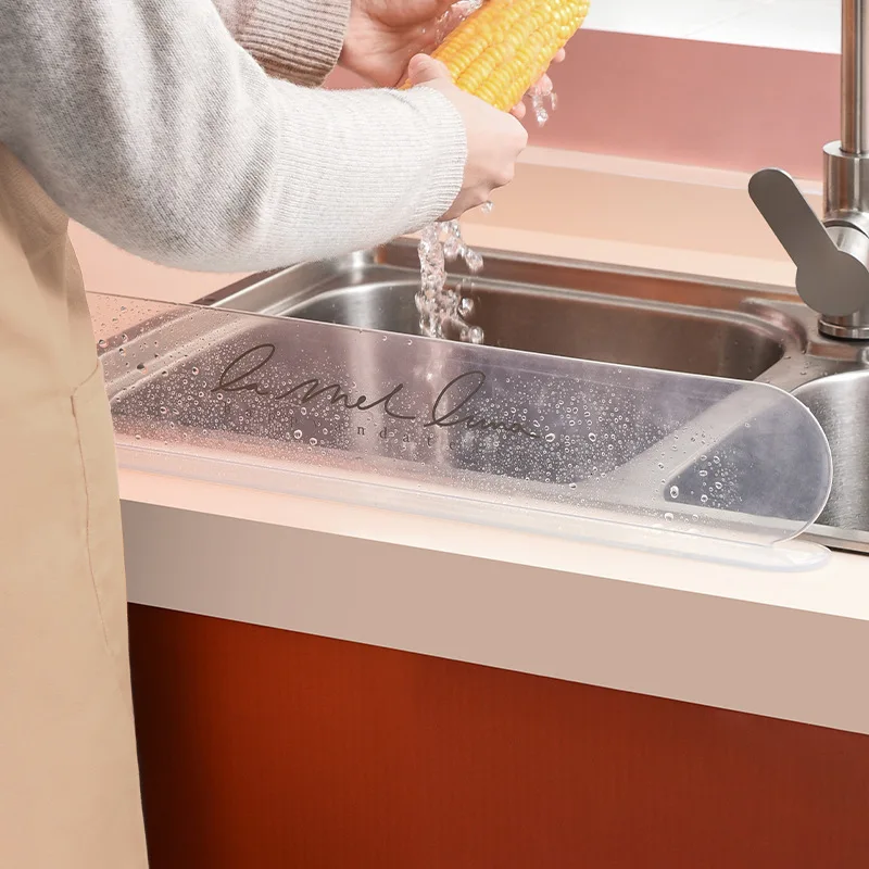 

Sink Water Guard Household Baffle Board Anti-splash Water Guard for Bathroom Home Kitchen Prevent Splashing Tool Basin ZM918